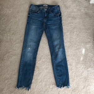 Zara premium denim pants